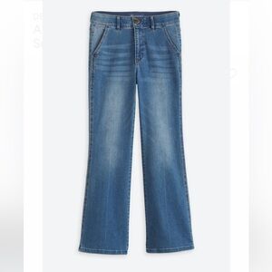 Democracy Ab Solution Skyrise Double Side Seam Trouser Boot Jean- Size 14